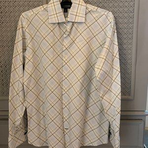 BANANA REPUBLIC MENS DRESS SHIRT-MEDIUM(15/15.5)